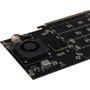 Frime PLX8747 (ECF-PCIEtoSSD013): Тип Плата расширения
