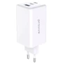 Зарядное устройство Proove Wall Charger 2xUSB-C+USB Pocket GaN Max 100W White (WCPG10012202)