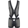 Изысканный комплект Passion 053 SET WILLIAM black S/M