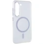 Чехол для телефонов Epik TPU Lyon Frosted with MagSafe White for Samsung S911 Galaxy S23