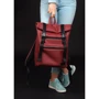 Женский рюкзак Sambag RollTop Zard бордовый (24238005): Страна производитель Украина
