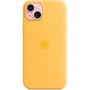 Чохол для iPhone Apple iPhone 15 Plus Silicone Case with MagSafe - Sunshine (MWNF3ZM/A): Колір желтый