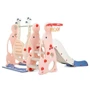 Дитяча гірка-гойдалка Bambi WM19020-8 (pink / blue) фото 2