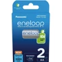 Panasonic AA 2000mAh NiMH 2шт Eneloop plastic free pack (BK-3MCDE/2BE) фото 1