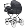 Коляска 2 в 1 класична Roan Marita Prestige (14 "білі колеса, хром рама) P231 графіт - графітова (шкіра) перламутр (624730): Кількість блоків 1