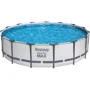 Бассейн Bestway круглый 457-107 см (56488) (фильтр-насос, лестница, чехол)