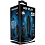 Анальный стимулятор с вибрацией и пультом ДУ - MR PLAY Super Power, BI-040085W-MR