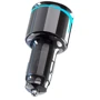 Зарядное устройство Proove Car Charger USB+USB-C FM Launcher Nexus PD+QC3.0 30W Black (FMNX30110001): Кабель в комплекте отсутствует