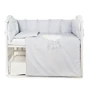Постельный комплект 6 эл. Babycentre&Twins Moonlight 4011-BTMO-10 серый