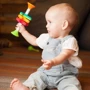 Пірамідка-спінер Fat Brain Toys MiniSpinny тактильна (FA134-1): Призначення іграшки Цветовое восприятие, Сенсорные навыки, Развитие внимания, Пространственное восприятие, Мелкая моторика, Любознательность, Логическое мышление