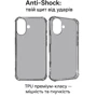Чехол для iPhone BeCover TPU Case Anti-Shock Grey for iPhone 17 (713794)