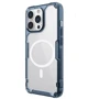 Чехол для iPhone Nillkin Nature Pro Magnetic Blue/Clear for iPhone 14 Pro: Цвет синий