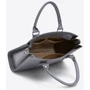 Женская сумка тоут The Wings Fancy серая (TW-Fency-grey): Фактура Матовая, Гладкая