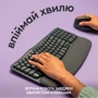 Клавиатура Logitech Wave Keys Bluetooth/Wireless Black (920-012304): Подключение беспроводное