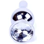 Анальная пробка BOSS of TOYS Boss Series - Jewellery Silver BUTT PLUG Clear (BS6400075)