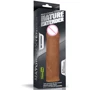 Насадка на член LoveToy Revolutionary Silicone Nature Extender Add 1" Brown