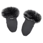 Варежки для коляски Bair Northmuff черные 25х12 см