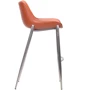 Стул барный AMF Blanc caramel leather (545657): Материал каркаса кожа, металл