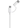 Кабель Xiaomi USB Cable to microUSB/USB-C 1m White (SJV4082TY): Тип USB Cable - microUSB/USB C