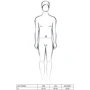 Мужские стринги Passion 014 THONG black XXL/XXXL