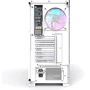 Корпус DarkFlash DS9000 Air White: Матеріал передній панелі сталь и закаленное стекло