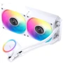 Кулер JONSBO TG-240 White: Уровень шума, dB 35.4