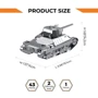 Коллекционная модель-конструктор Metal Time P 26/40 танк World of Tanks (MT062): Рекомендуемый возраст от 12 и старше