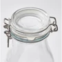 Ємність для зберігання ІКЕА KORKEN Банка з кришкою 1 л (10541366): Висота, см 23