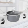 Каструля Berlinger Haus Aspen Collection з кришкою 4.1л Ø24х11.8см (BH 7067): Тип Традиционная