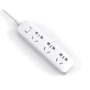 Удлинитель KingMi Power Strip (3 розетки без USB), White