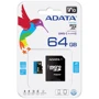 Карта пам'яті ADATA 64GB microSDXC Class 10 UHS-I U1 V10 Premier (AUSDX64GUICL10A1-RA1): Обсяг 64 ГБ