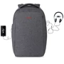 Сумка для ноутбуков Tigernu 16" T-B3237U Grey: Вместимость ноутбук, блок питания, аксессуары