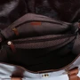 Женская сумка саквояж Laskara коричневая (LK-DD233-choco-cognac): Стиль Повседневный (Casual)