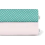 Набор простыней Cosas Rose / DotsMint на резинке 2 шт. 120x60 см (SetSheet_Rose_DotsMint_120x60)