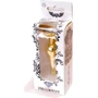 Анальная пробка с кристаллом BOSS of TOYS Boss Series - Jewellery Gold BUTT PLUG Clear, BS6400066
