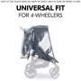 Дощовик Hauck Pushchair Raincover 4W (55077-9) фото 4