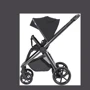 Коляска универсальная 2в1 Carrello Omega CRL-6530/1 Absolute Black фото 6