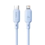 Кабель Baseus Cable USB-C to Lightning Silky Series 20W 1m Blue (P10377700313-00)
