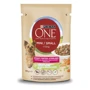 Влажный корм Purina ONE mini Weight Control для контроля веса у собак мелких пород с индейкой, морковью и горохом 20х100 г