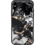 Чехол для iPhone LAUT Mineral Glass Black (LAUT_IP18-L_MG_MB) for iPhone XS Max: Цвет черный