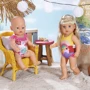 Одежда для куклы BABY born - Праздничный купальник S2 (на 43 cm, c зайчиком) фото 4