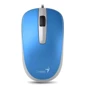 Мышь Genius DX-120 USB Blue (31010105103): Интерфейс подключения проводная USB