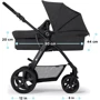 Универсальная коляска 3 в 1 Kinderkraft Moov 2 Moonlight Gray (KSMOOV02GRYEV00) фото 15