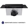 Вытяжка Minola HDN 6124 BL LED: Материал корпуса закаленное стекло, сталь