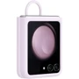 Чехол для телефонов Samsung Silicone Cover with Ring Lavender (EF-PF731TVEGUA) for Samsung F731 Galaxy Flip 5: Материал силикон