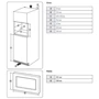 Встраиваемая микроволновая печь Samsung MS20A7013AB/UA: Вес 13.5 кг