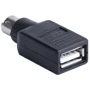 Мышь REAL-EL RM-250 USB+PS/2, black: Тип сенсора оптический