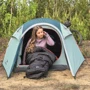 Спальний мішок Easy Camp Nebula XL/0°C Black (Left): Ширина в плечах 80 см