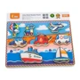 Дерев'яна рамка-вкладиш Viga Toys Транспорт (56436): Вік от 1 года