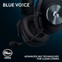 Наушники Logitech G Pro X SE Lightspeed Black (981-001470): Тип конструкции полноразмерные